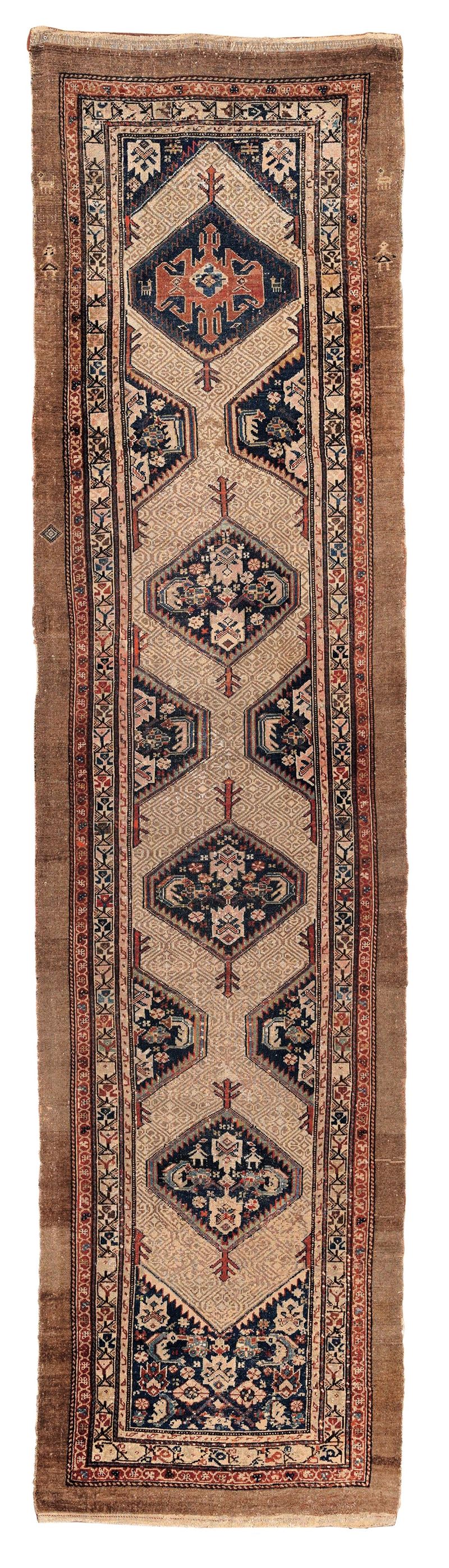 Passatoia nord ovest Persia, fine XIX secolo  - Auction Antique carpets - Cambi Casa d'Aste