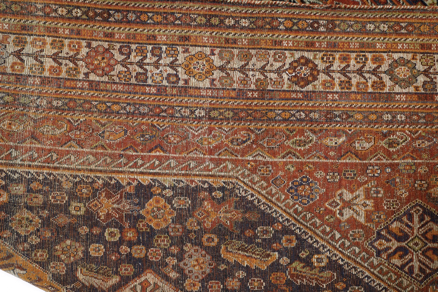 Tappeto Kamseh, Sud Persia Inizio XX Secolo