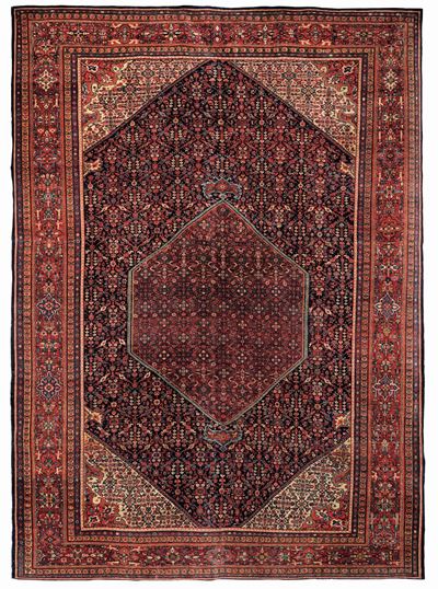 Tappeto Ferahan, Persia Fine XIX Inizio XX Secolo