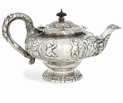 Teiera. Londra 1798, Argentiere Peter & Annbateman