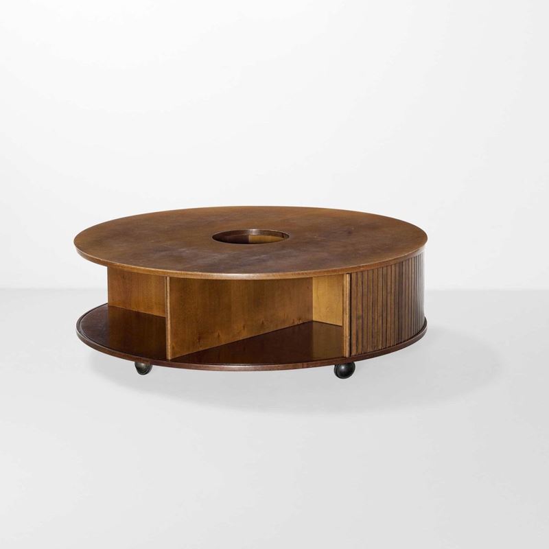 Tavolo basso su ruote  - Auction Design - Cambi Casa d'Aste