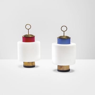Due Lampade da Tavolo Mod. 8052