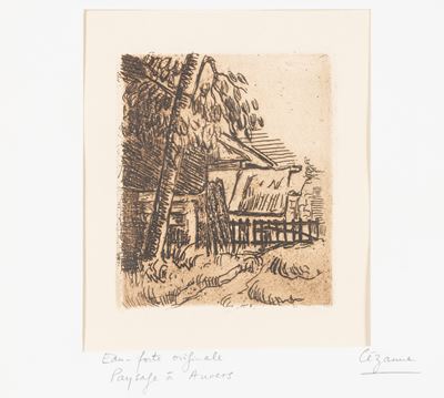 Paysage, Auvers Entrée De Ferme Rue St. Remy
