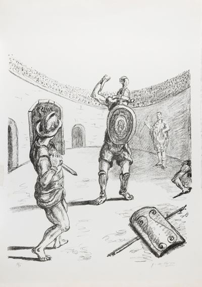 Gladiatori Nell'arena