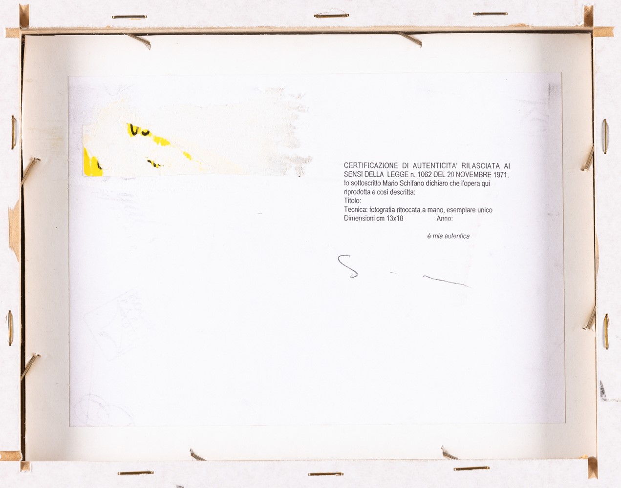 Mario Schifano - Senza Titolo