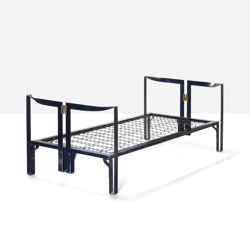 Tobia Scarpa : Letto mod. Vanessa  - Asta Design Lab - Cambi Casa d'Aste