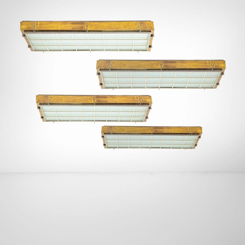 Quattro plafoniere  - Auction Fine Design - Cambi Casa d'Aste