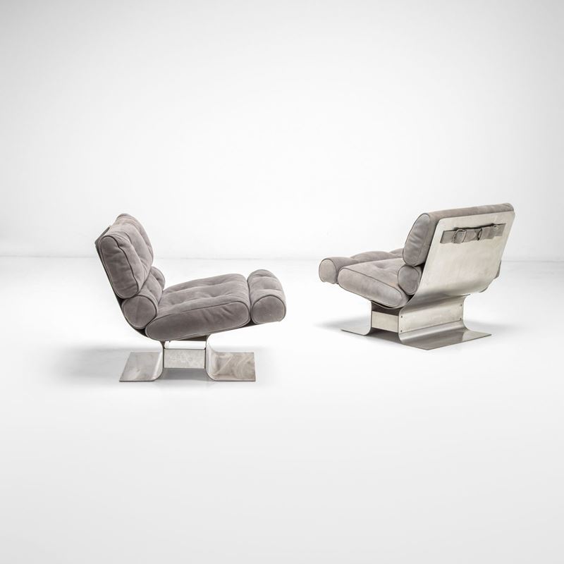 Francois Monnet : Due poltrone.  - Asta Fine Design - Cambi Casa d'Aste