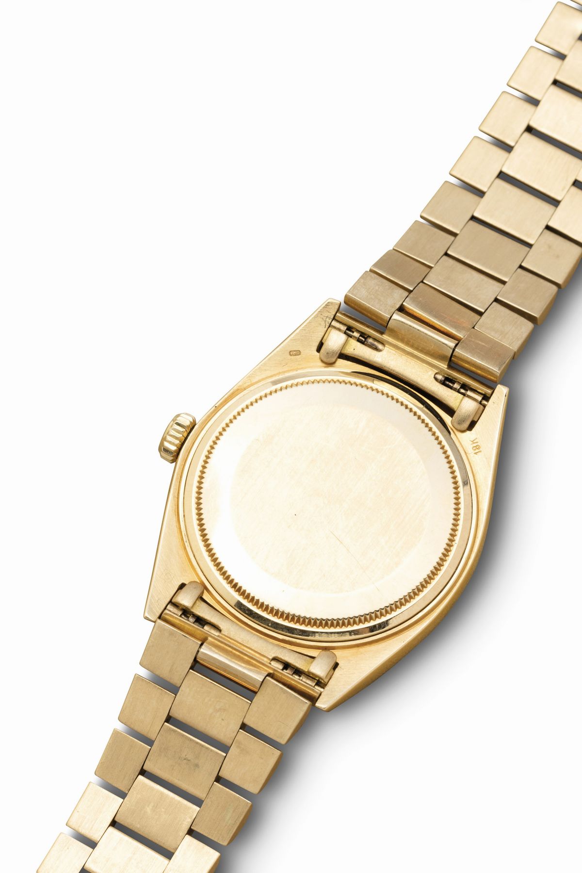Rolex - Raro e Prezioso Daydate Ref 18338 in Oro Giallo 18k con Diamanti Incastonati sulle Anse, ...