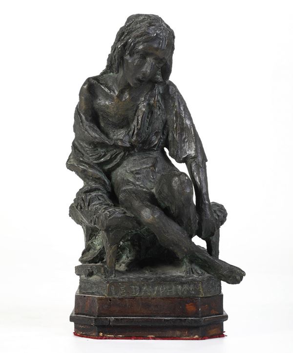 Luigi Belli (1848-1919) Figura seduta, 1918