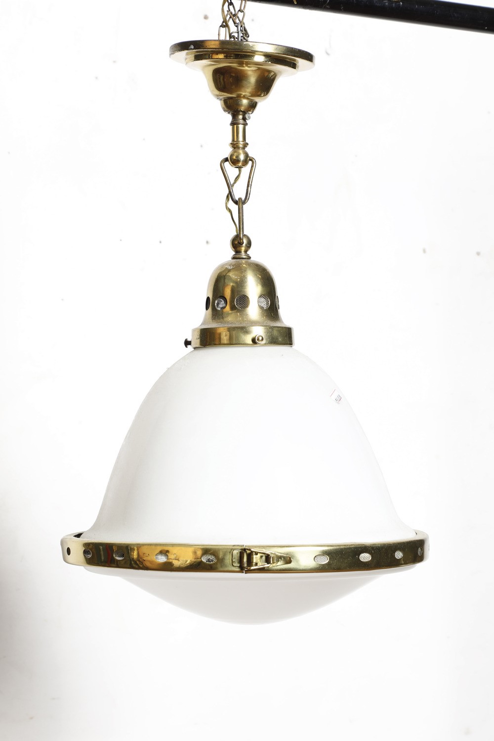Lotto Composto da Lampada a Sospensione, Applique a Foglia di Murano e Lampada a Braccio Estensib...