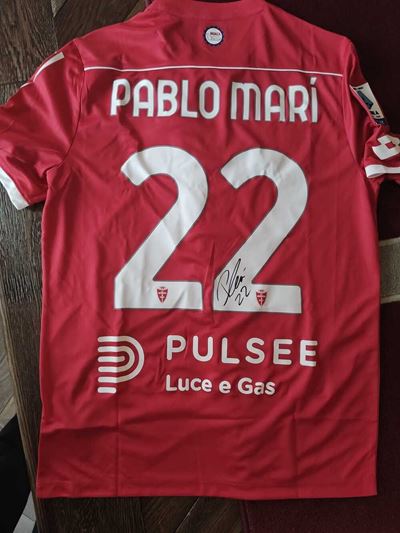 Maglia Monza Autografata Pablo Marì
