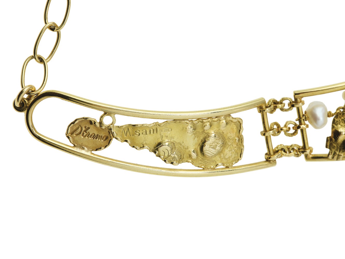 Misani. Girocollo Semirigido con Gem-set