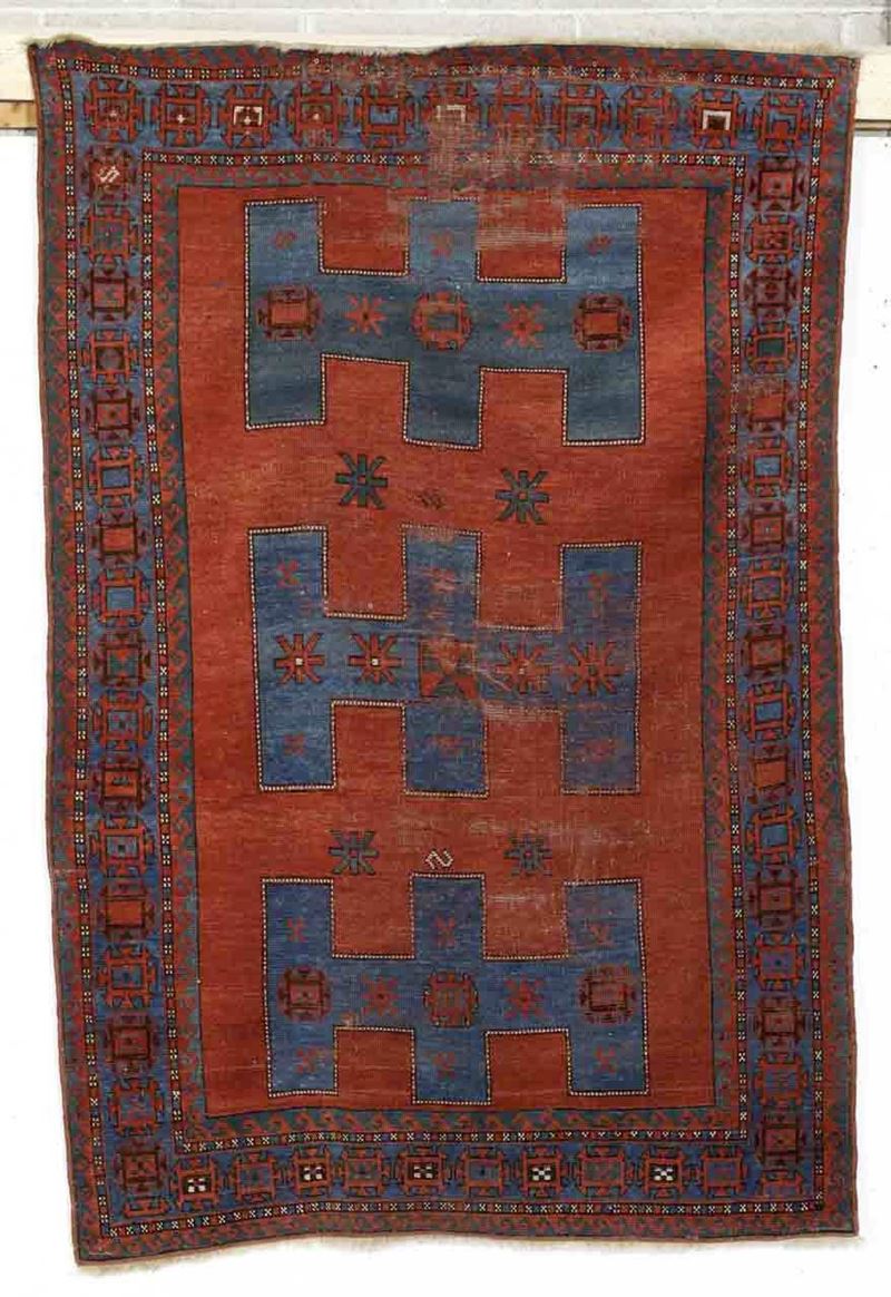 Tappeto Caucaso fine xIX inizio XX secolo  - Auction Carpets - Cambi Casa d'Aste