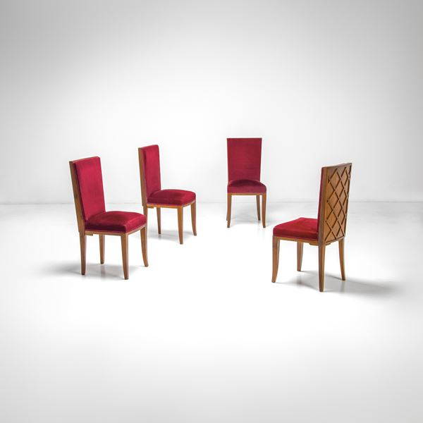 Gio Ponti : Quattro sedie. - Asta Fine Design - Cambi Casa d'Aste