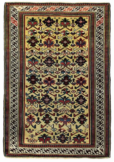 Tappeto Shirvan Daghestan, Caucaso Fine XIX Secolo