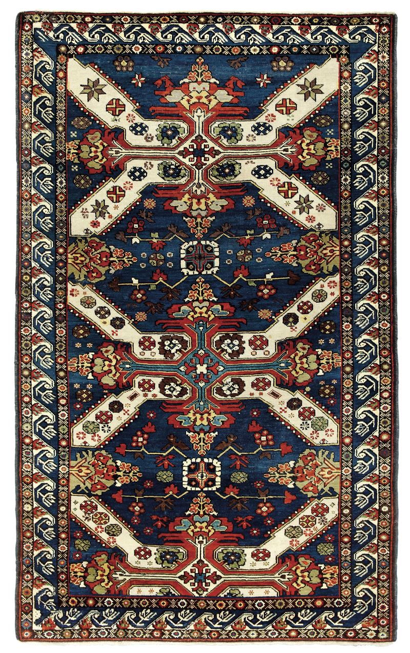 Tappeto Seichur, Caucaso inizio XX secolo  - Auction Antique carpets - Cambi Casa d'Aste