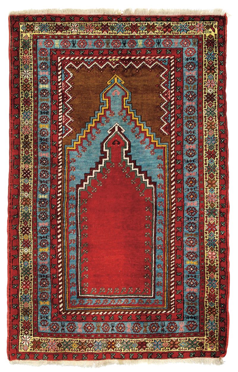 Tappeto Mudjur, Anatolia inizio XX secolo  - Auction Antique carpets - Cambi Casa d'Aste