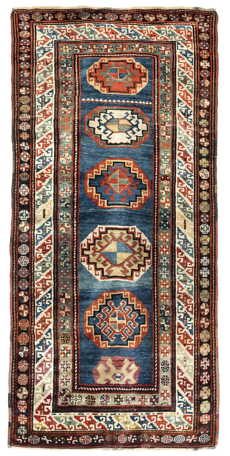 Tappeto Kazak, Caucaso fine XIX secolo  - Auction Antique carpets - Cambi Casa d'Aste
