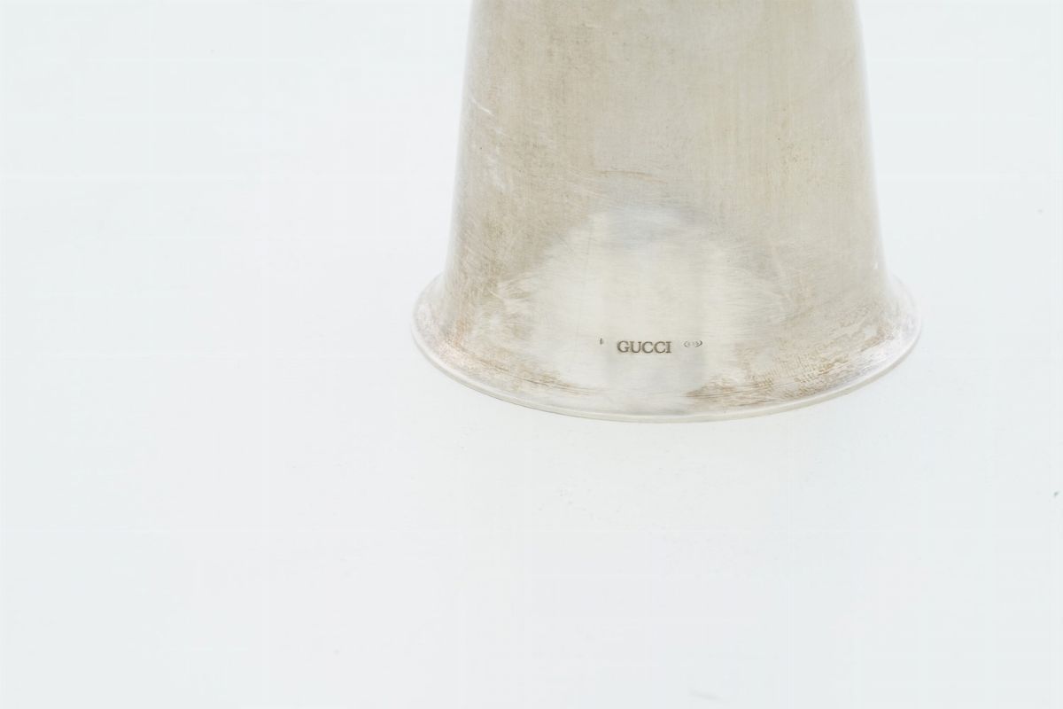 Bicchiere da Caccia a Foggia di Testa di Cervo. Maison Gucci, Italia XX-XXI Secolo