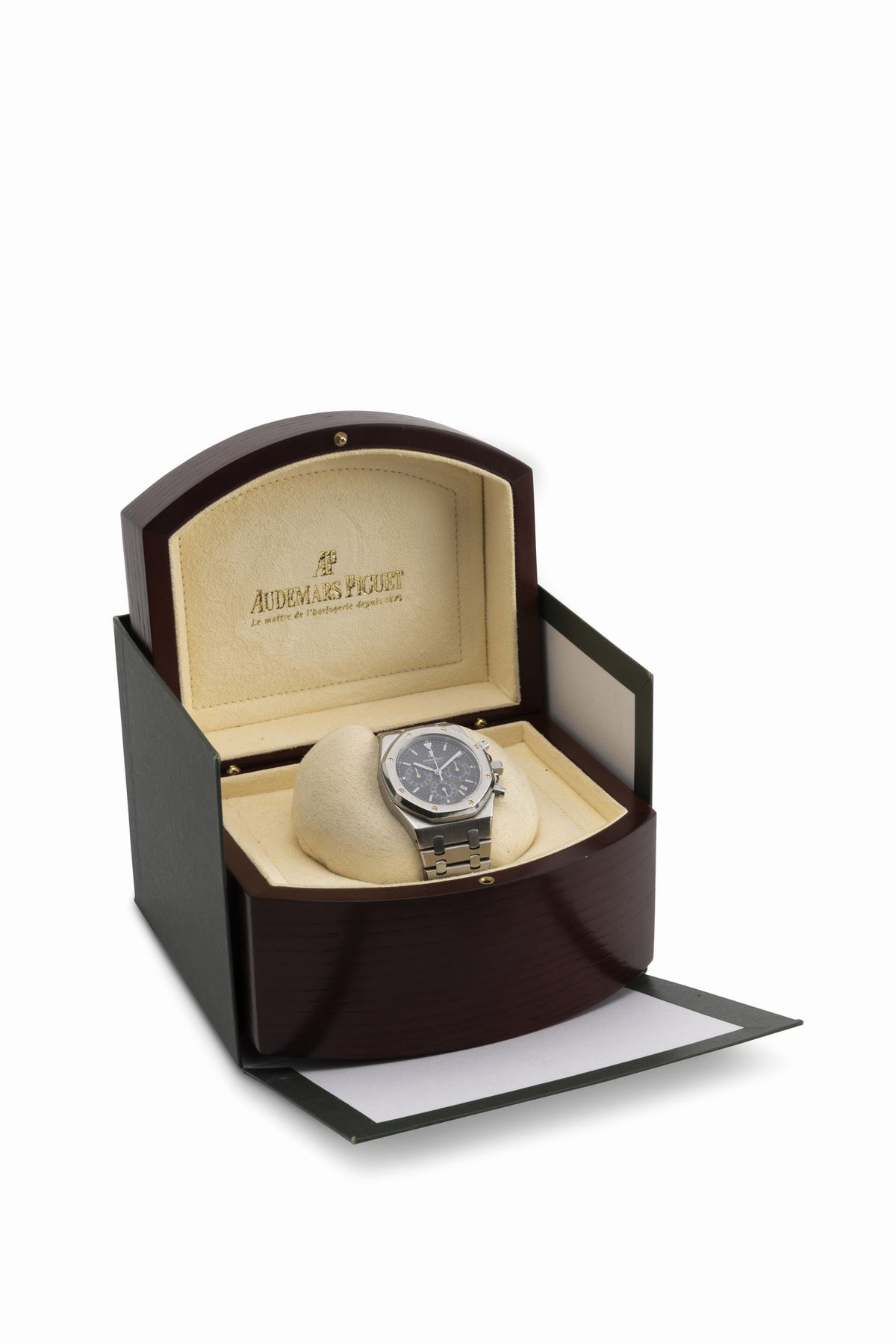 Audemars Piguet - Affascinante e Sportivo Royal Oak Chrono 25860st in Acciaio con Quadrante Blu V...