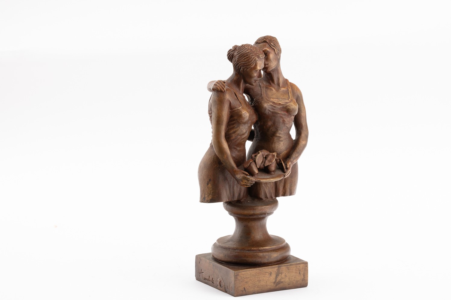Paolo Annibali - Storia naturale 2, scultura in bronzo (ed. 1/9) 2006