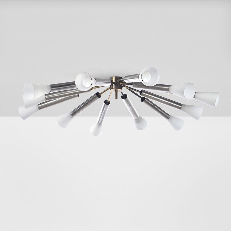 Reggiani : Lampada a plafone.  - Auction Fine Design - Cambi Casa d'Aste