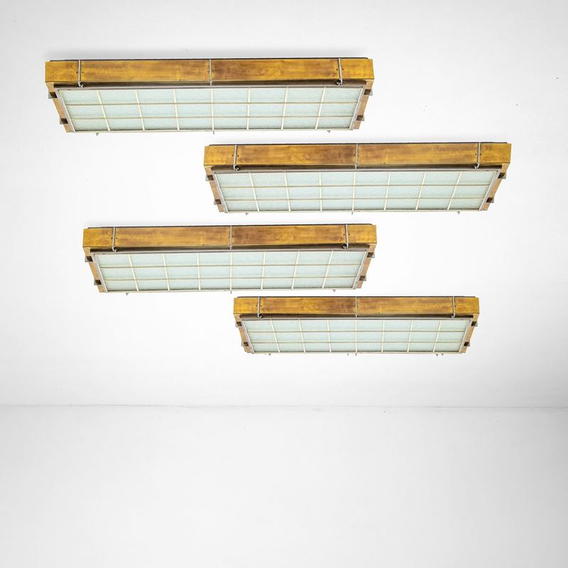 Quattro plafoniere  - Auction Fine Design - Cambi Casa d'Aste