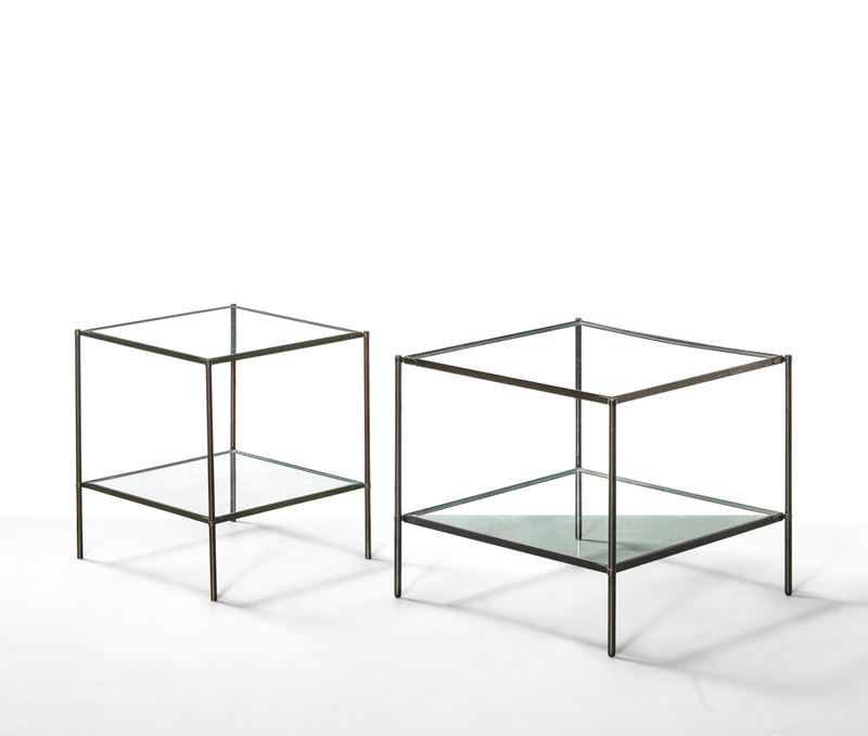 Corrado Corradi dell&#8217;Acqua : Due tavoli bassi  - Auction Design Lab - Cambi Casa d'Aste