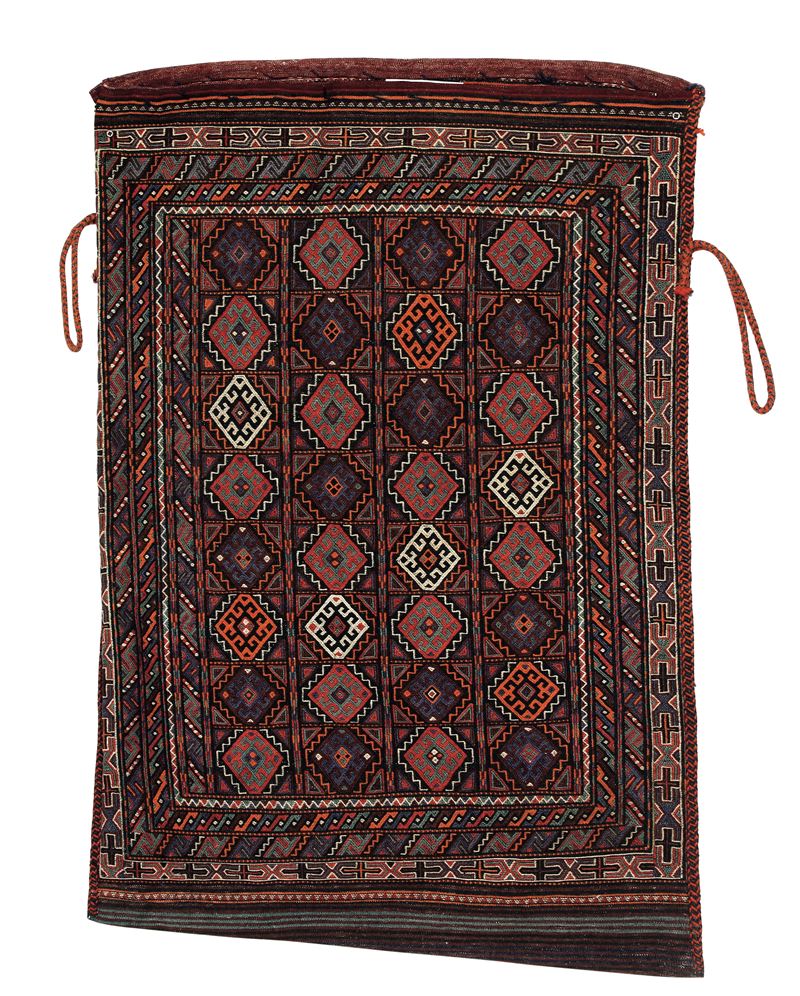 Grande sacca Persia nord occidentale, inizio XX saecolo  - Auction Antique carpets - Cambi Casa d'Aste