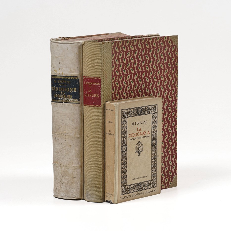 Incisione e Arte Arte Cisari, la Xilografia, Milano, Hoepli , 1918 Rosenthal, la Gravure, Parigi,...