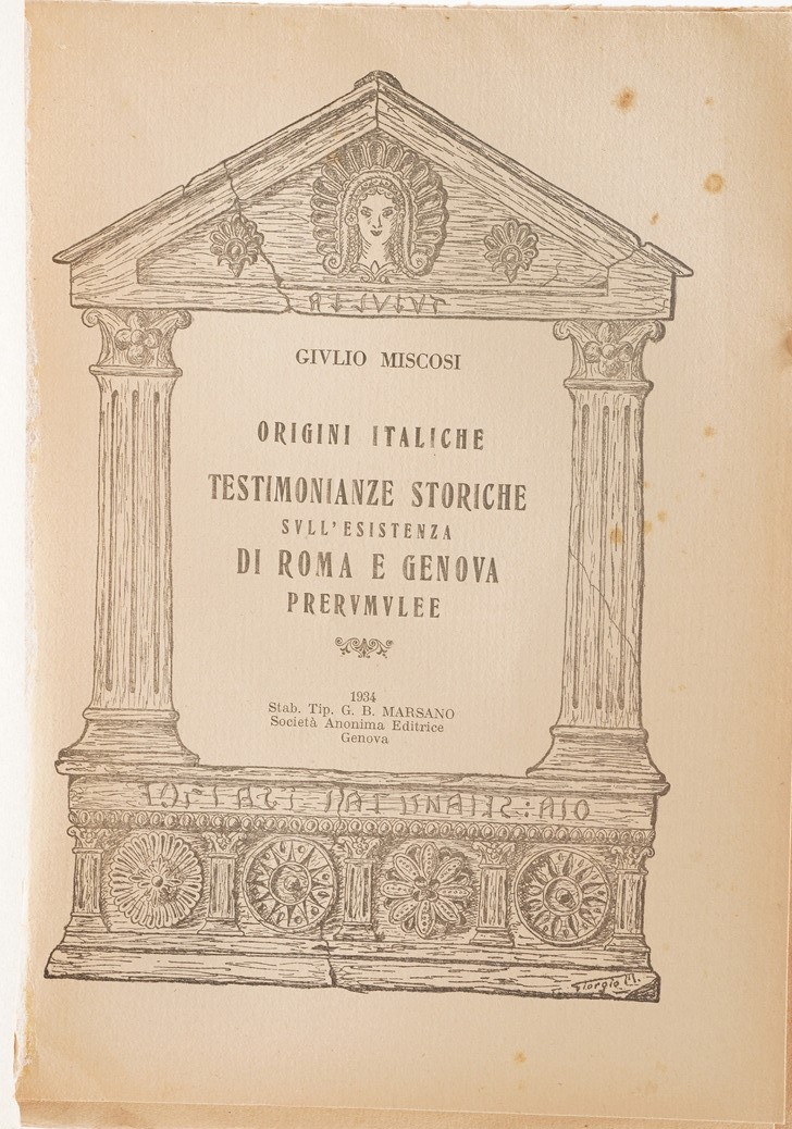 Genova - Autori Vari Gazzetta di Genova, 1914-1917, Quattro Annate Complete Ben Legate; Gervasoni...