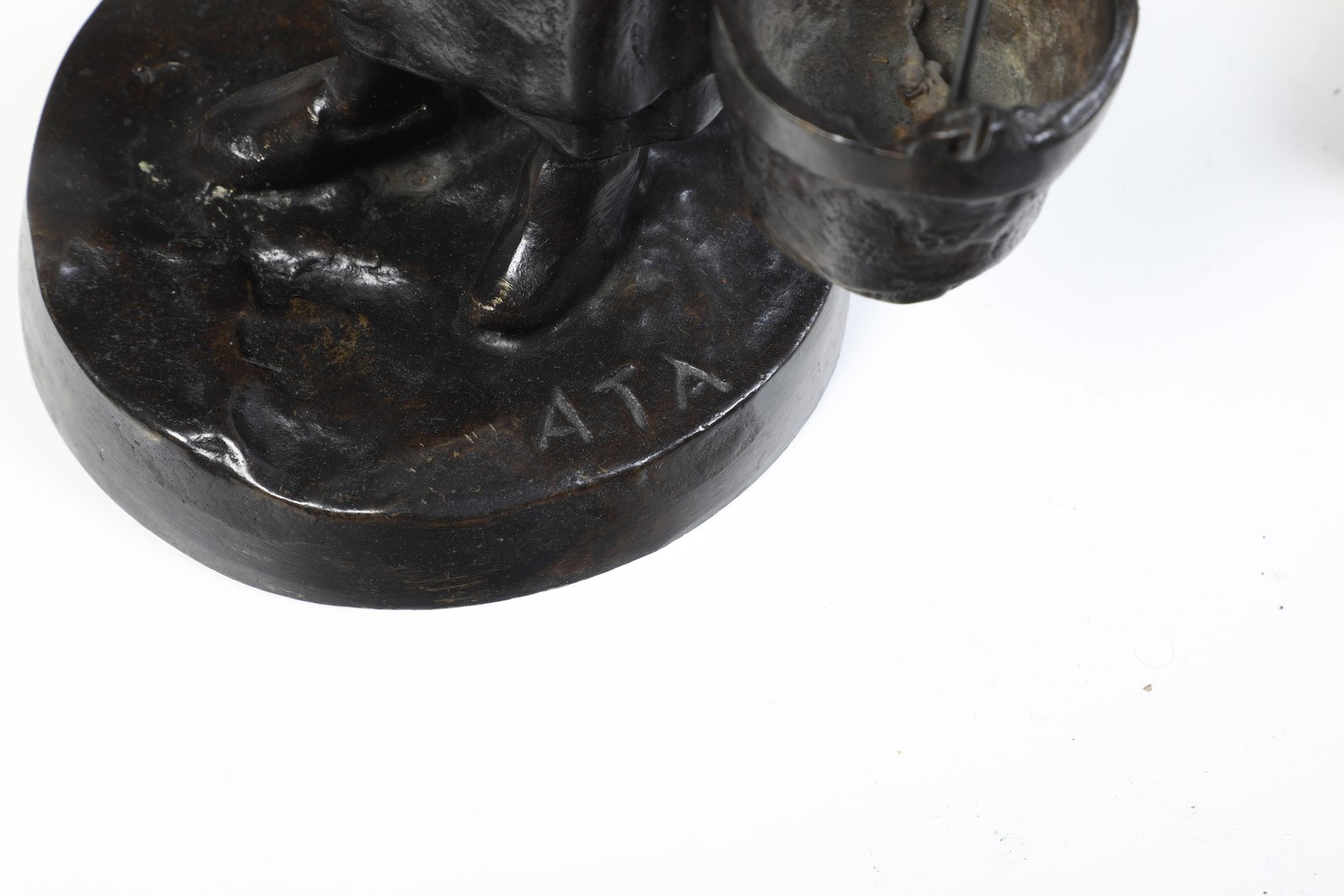Gruppo di Cinque Statuette in Bronzo. XIX-XX Secolo