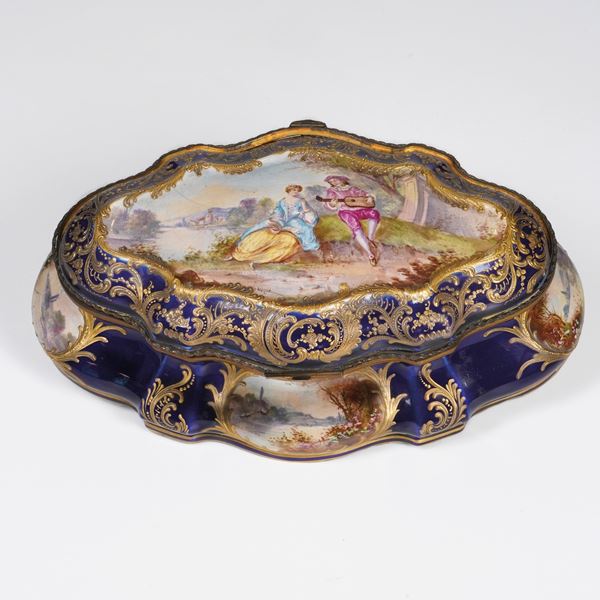 Scatola. Francia, fine del XIX secolo.