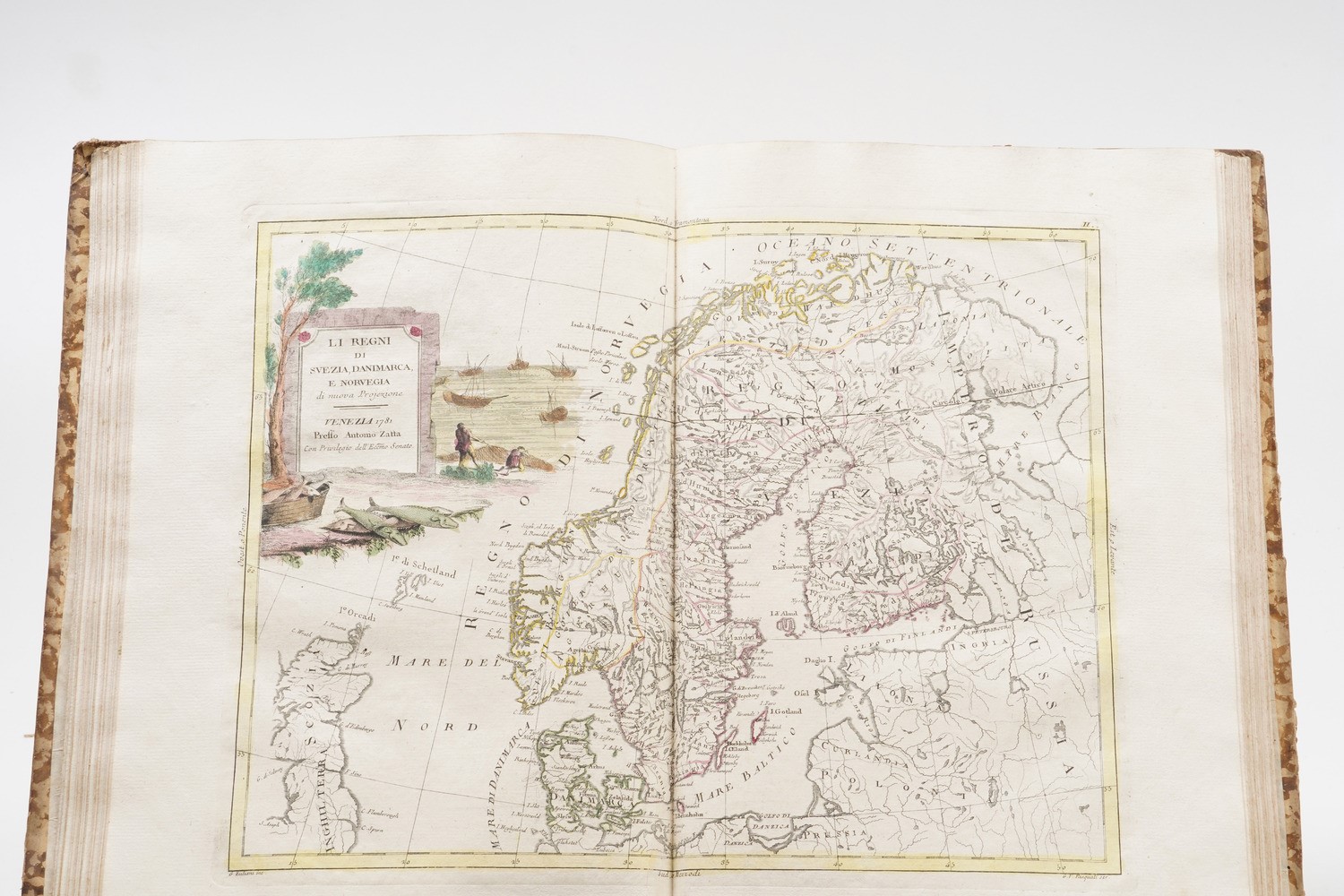 Zatta Antonio Atlante Novissimo Illustrato ed Accresciuto sulle Osservazioni e Scoperte Fatte dai...