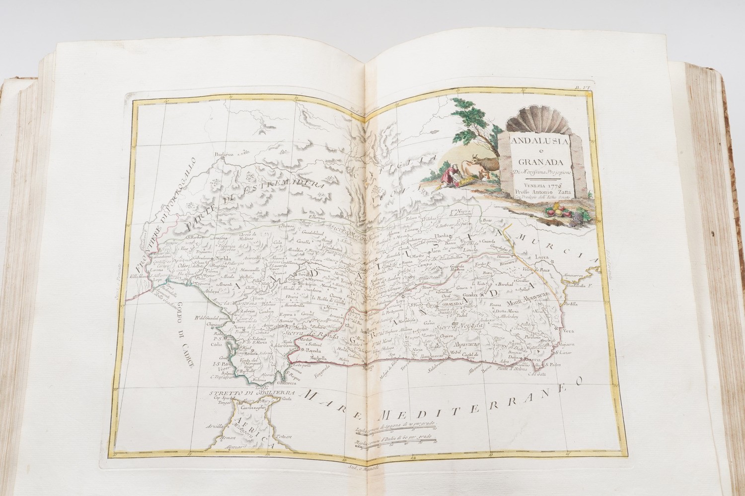 Zatta Antonio Atlante Novissimo Illustrato ed Accresciuto sulle Osservazioni e Scoperte Fatte dai...