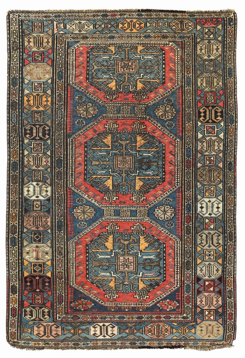 Soumak, Caucaso fine XIX inizio XX secolo  - Asta Tappeti Antichi - Cambi Casa d'Aste