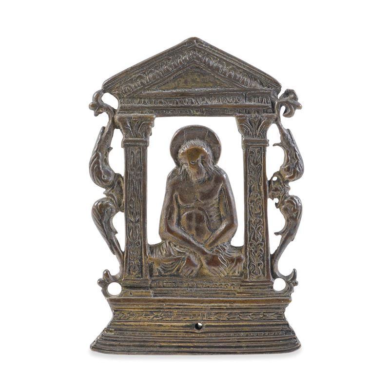Ecce Homo. Fonditore padovano del XVI secolo  - Auction Sculpture and Works of Art - Cambi Casa d'Aste