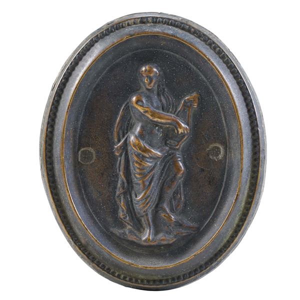 Apollo Citaredo. Fonditore neoclassico del XVIII secolo