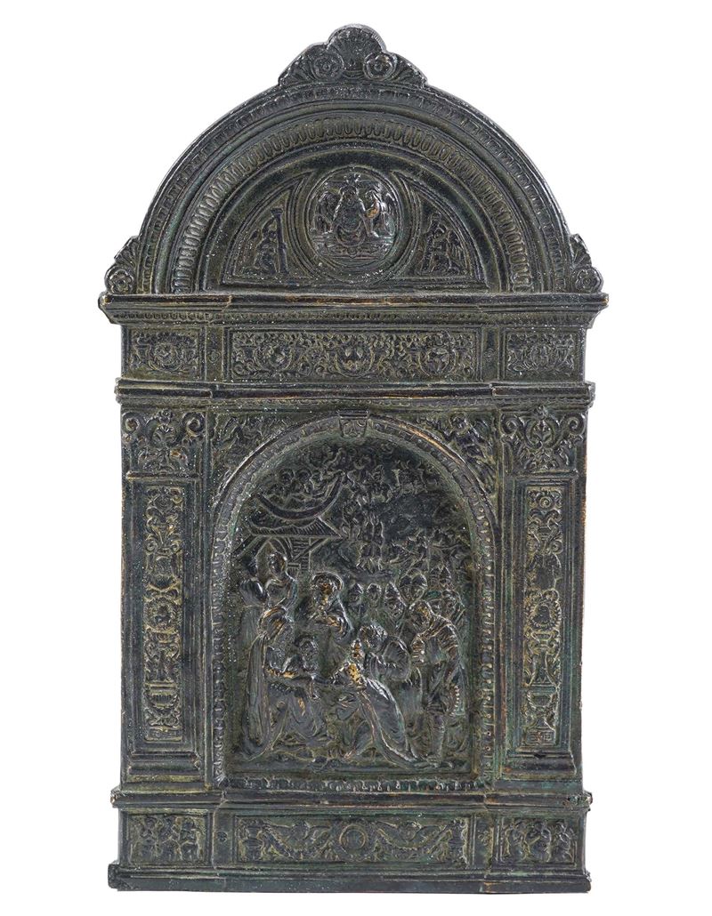 Adorazione dei pastori. Scuola dell'Italia del nord, XVI secolo  - Auction Sculpture and Works of Art - Cambi Casa d'Aste