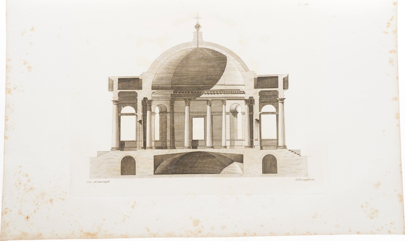Quarenghi Giacomo Fabbriche e Disegni di Giacomo Quarenghi, Architetto di s.M. Imperatore di Russ...