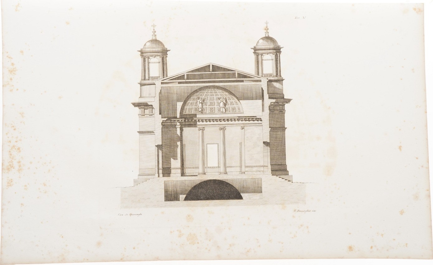 Quarenghi Giacomo Fabbriche e Disegni di Giacomo Quarenghi, Architetto di s.M. Imperatore di Russ...