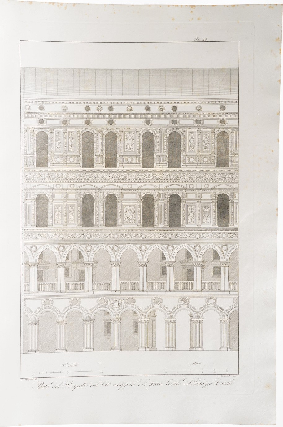 Cicognara Leopoldo - Diedo Antonio - Selva Giannantonio le Fabbriche e i Monumenti Cospicui di Ve...