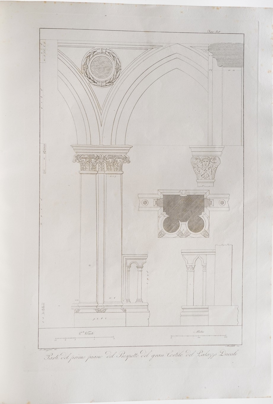 Cicognara Leopoldo - Diedo Antonio - Selva Giannantonio le Fabbriche e i Monumenti Cospicui di Ve...