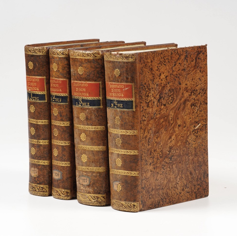 Pozzoli Girolamo - Romani Felice - Peracchi Antonio Dizionario D'ogni Mitologia e Antichità...mil...