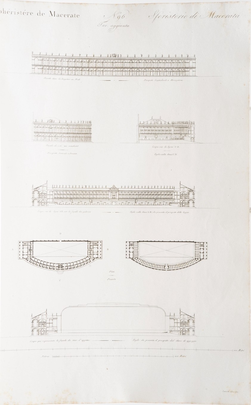 Durand Jean Nicola Louis - Legrand Jacques-guillaume Raccolta e Parallelo delle Fabbriche Classic...