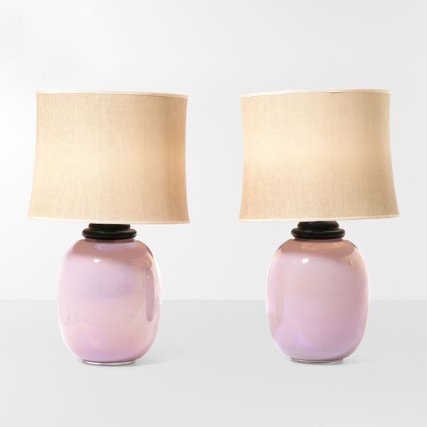 Tommaso Barbi - Due lampade da tavolo