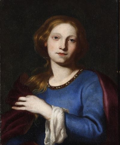 Scuola del XVII Secolo Ritratto Femminile