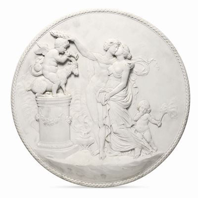 Allegoria Dell'amore. Arte Neoclassica del XIX Secolo