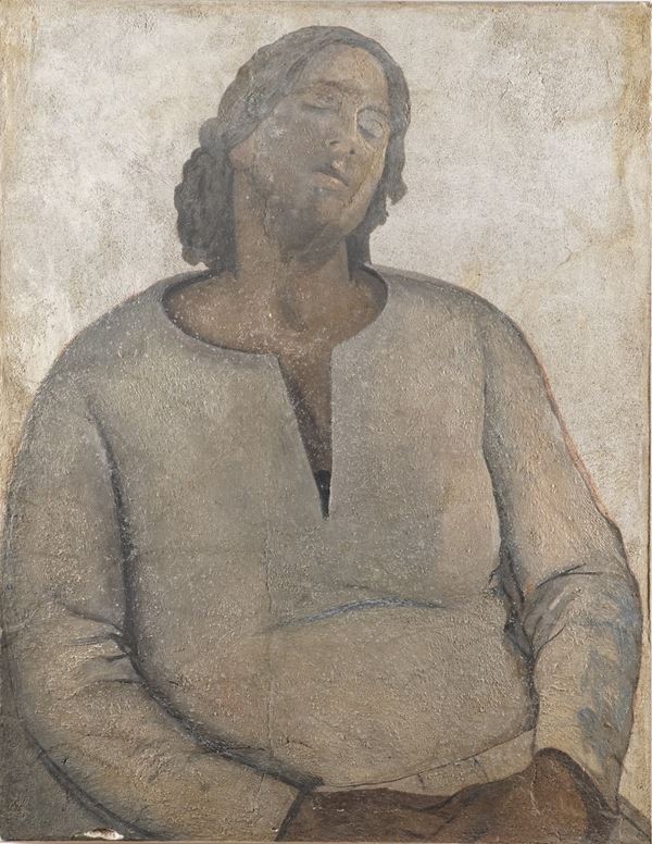 Pittore del XIX secolo Figura maschile